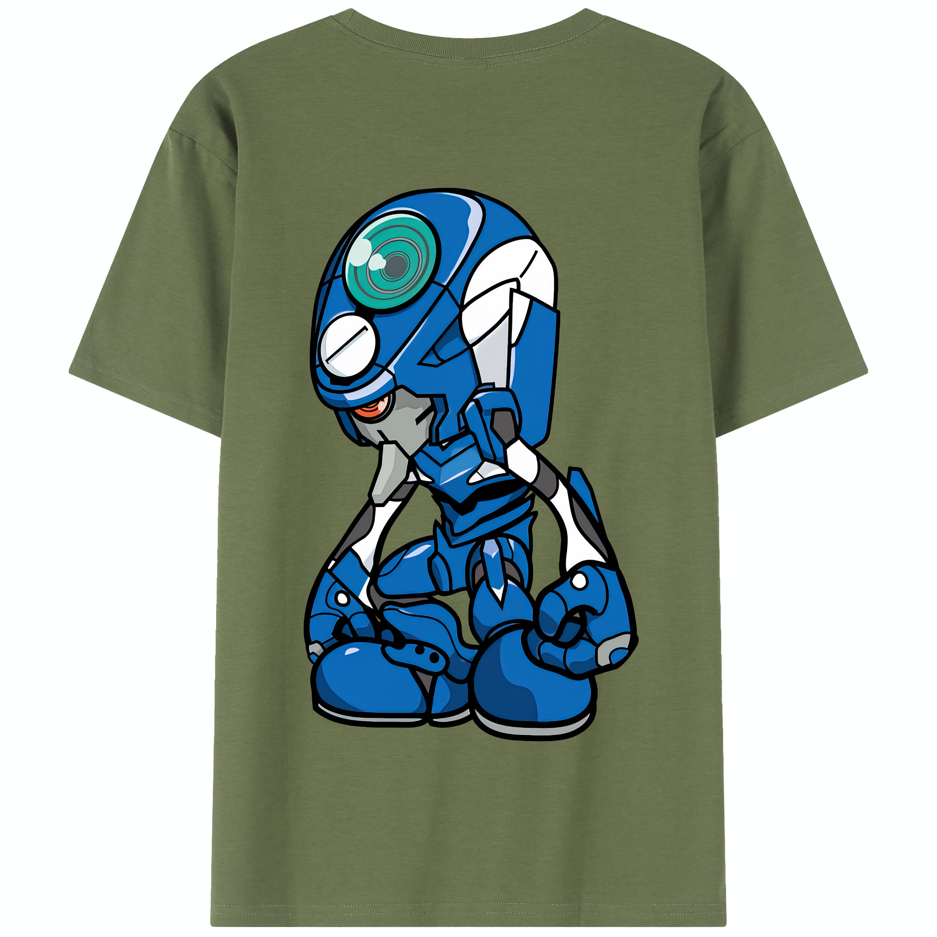 （画像用） EVA 新世紀エヴァンゲリオン 綿100％半袖Tシャツ（背面プリント）